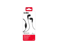 SBS SŁUCHAWKI DOUSZNE SBS Earset Studio Mix Czarne ^ - 1436332 - zdjęcie 2